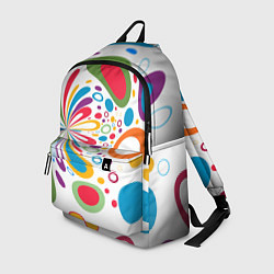 Рюкзак Яркие краски, цвет: 3D-принт