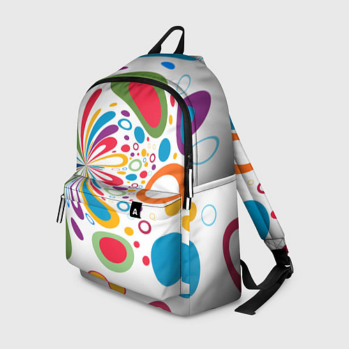 Рюкзак Яркие краски / 3D-принт – фото 1