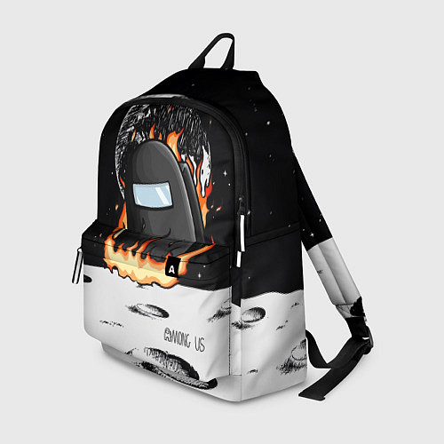 Рюкзак Among Us fire / 3D-принт – фото 1