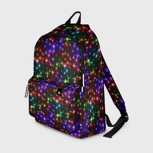 Рюкзак Разноцветное Сияние / 3D-принт – фото 1