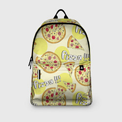 Рюкзак Узор - Пицца на желтом, цвет: 3D-принт — фото 2