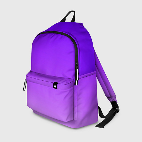Рюкзак Фиолетовый космос / 3D-принт – фото 1