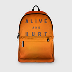 Рюкзак Alive and hurt, цвет: 3D-принт — фото 2