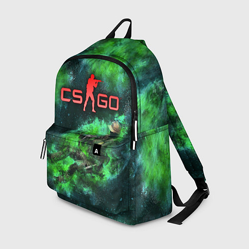 Рюкзак CS GO Green rage / 3D-принт – фото 1