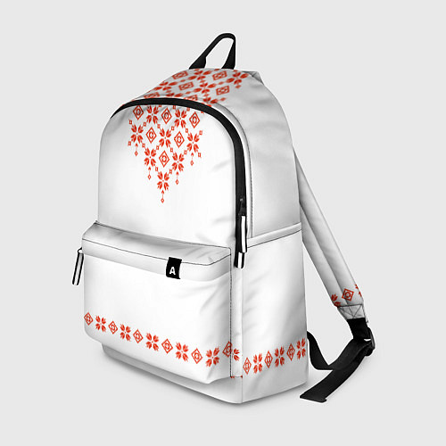 Рюкзак Белорусская вышиванка / 3D-принт – фото 1
