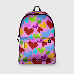 Рюкзак Сердца, цвет: 3D-принт — фото 2