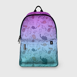 Рюкзак Котики в полете, цвет: 3D-принт — фото 2