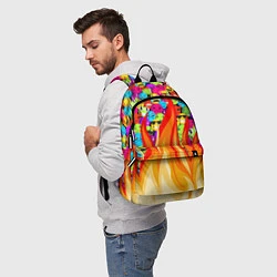 Рюкзак SLAVA MARLOW - Смайлики, цвет: 3D-принт — фото 2