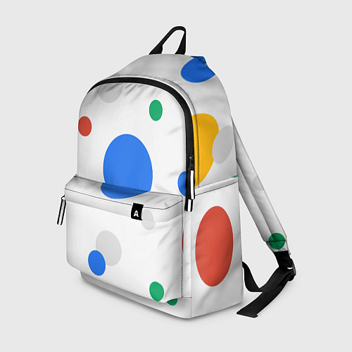 Рюкзак Цветной горох / 3D-принт – фото 1