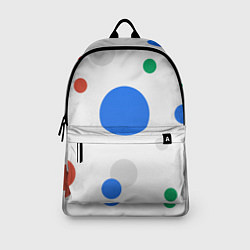 Рюкзак Цветной горох, цвет: 3D-принт — фото 2