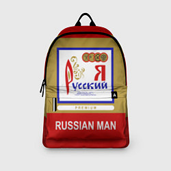 Рюкзак Я русский Russian man, цвет: 3D-принт — фото 2