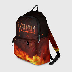 Рюкзак Valheim огненный лого, цвет: 3D-принт