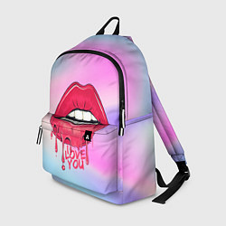 Рюкзак Сочные губы, цвет: 3D-принт