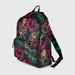 Рюкзак Тропический, цвет: 3D-принт