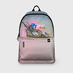 Рюкзак Sonic racer, цвет: 3D-принт — фото 2