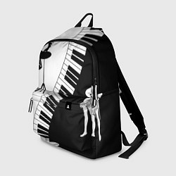 Рюкзак Черно Белое пианино, цвет: 3D-принт