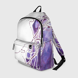 Рюкзак Фиолетовые нити, цвет: 3D-принт