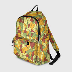 Рюкзак Яркие осенние листья, цвет: 3D-принт