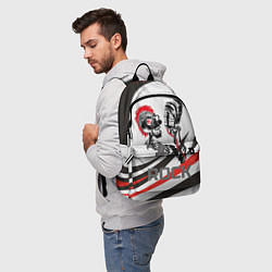 Рюкзак Punk music, цвет: 3D-принт — фото 2