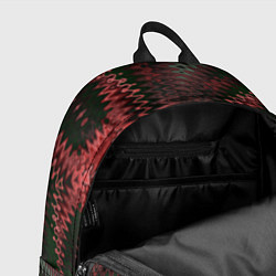 Рюкзак Серо-коричневый узор, цвет: 3D-принт — фото 2