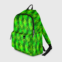 Рюкзак Неоновый полосатый узор, цвет: 3D-принт