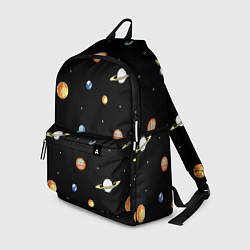 Рюкзак Планеты в космосе, цвет: 3D-принт