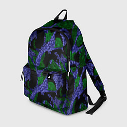 Рюкзак Абстрактный темный в горох, цвет: 3D-принт