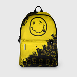 Рюкзак Nirvana Smile Нирвана Рваный Паттерн, цвет: 3D-принт — фото 2