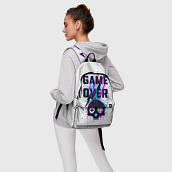Рюкзак Game OVER - NEON 3D, цвет: 3D-принт — фото 2