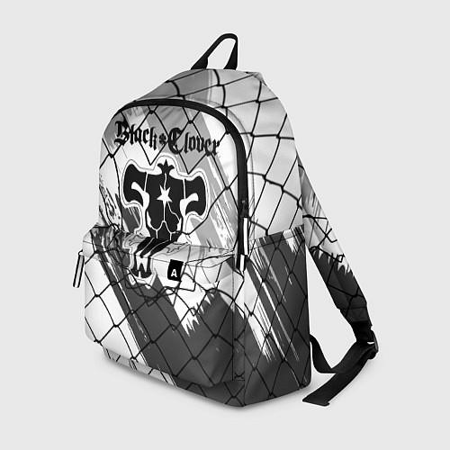 Рюкзак Чёрный клевер бык за решеткой / 3D-принт – фото 1