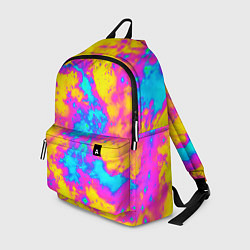 Рюкзак Яркая абстракция космических красок, цвет: 3D-принт
