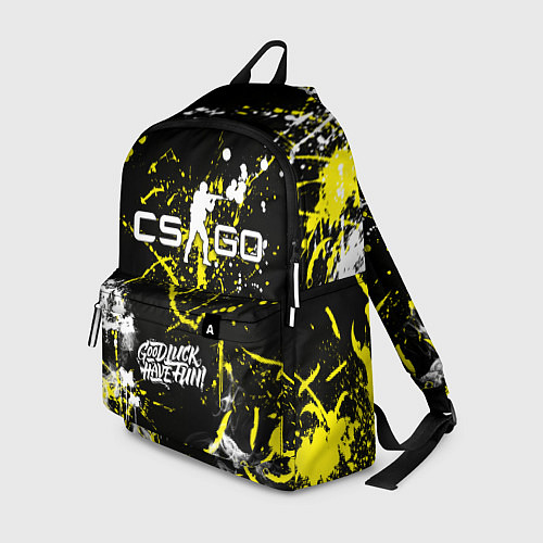 Рюкзак CS:GO Брызги красок / 3D-принт – фото 1