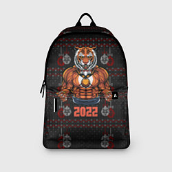 Рюкзак Новогодний качок-тигр, цвет: 3D-принт — фото 2