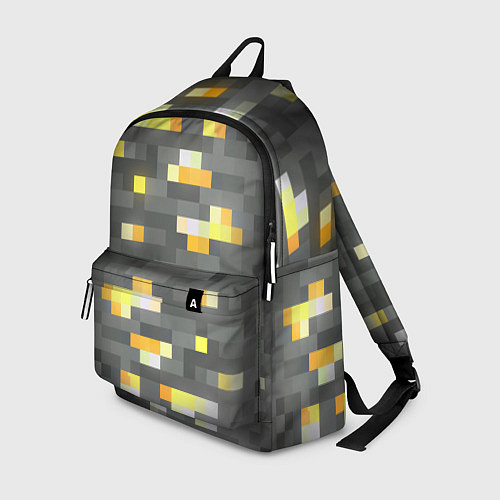 Рюкзак Золотая руда - Minecraft / 3D-принт – фото 1
