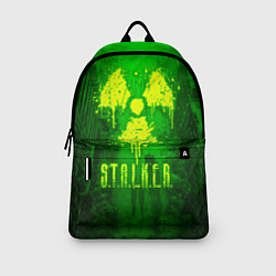 Рюкзак STALKER LOGO RADIATOIN NEON TOXIC, цвет: 3D-принт — фото 2