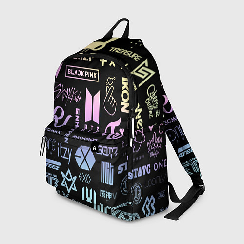 Рюкзак K-pop лого исполнителей / 3D-принт – фото 1