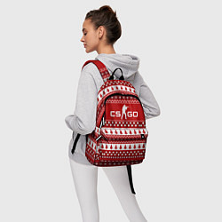 Рюкзак Свитер CS GO, цвет: 3D-принт — фото 2