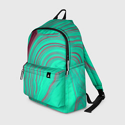 Рюкзак Зеленый прилив, цвет: 3D-принт
