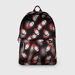 Рюкзак БУМАЖНЫЙ ДОМ ПАТТЕРН МАСКА ДАЛИ, цвет: 3D-принт — фото 2