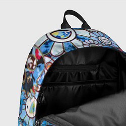 Рюкзак Буйство синих, цвет: 3D-принт — фото 2