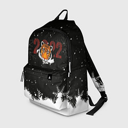 Рюкзак Тигр 2022 Black, цвет: 3D-принт