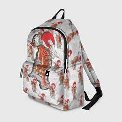Рюкзак Тигр, спускающийся с гор, цвет: 3D-принт