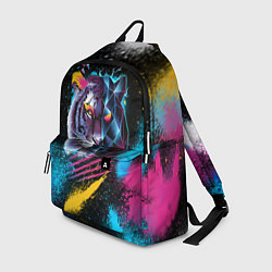 Рюкзак Забрызганный тигр, цвет: 3D-принт