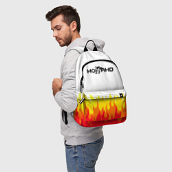 Рюкзак Ноггано 228 пламя, цвет: 3D-принт — фото 2