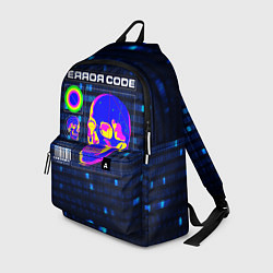 Рюкзак Error code: Hacker Хакер программист, цвет: 3D-принт