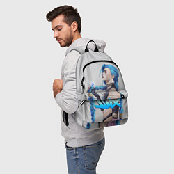 Рюкзак League Of Legends Arcane ДЖИНКС, цвет: 3D-принт — фото 2