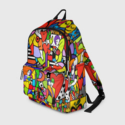 Рюкзак Romero Britto - love collage, цвет: 3D-принт