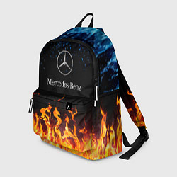 Рюкзак Mercedes-Benz: Вода и Огонь, цвет: 3D-принт