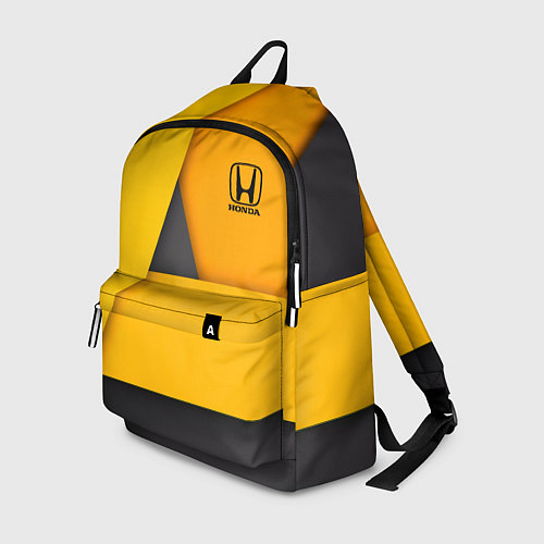 Рюкзак Honda - Yellow / 3D-принт – фото 1