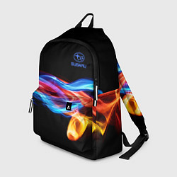 Рюкзак Subaru Пламя огня, цвет: 3D-принт